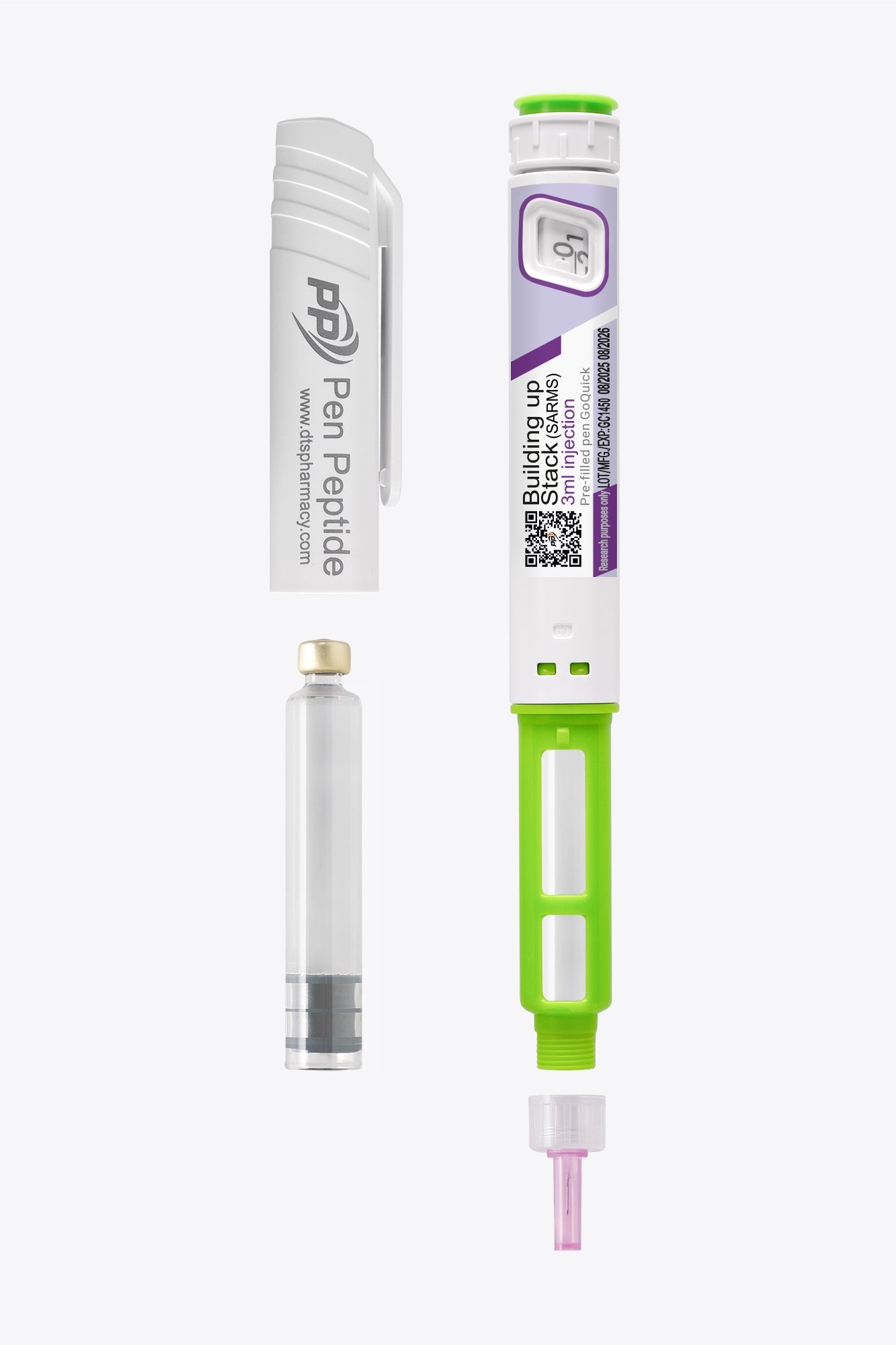 Pen injectabil Building Up SARM STACK