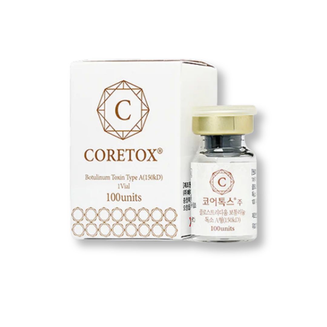 Coretox toxină botulinică de tip A, 100 unități