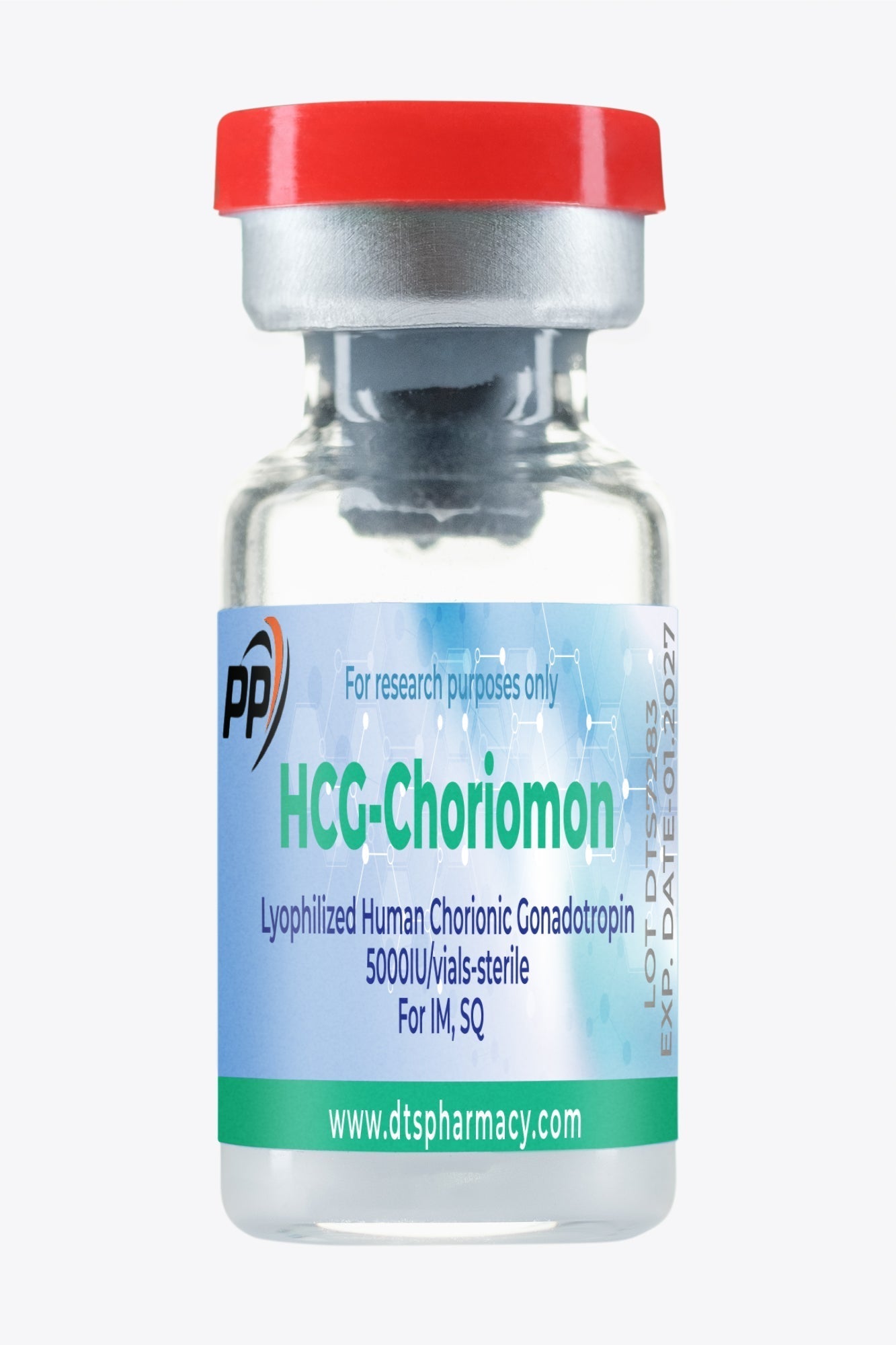 Flacon cu HCG-Choriomon pentru administrare intramusculară și subcutanată