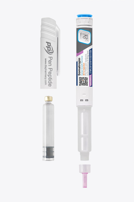 Peptida Somatropin (Human Growth Hormone) în stilou