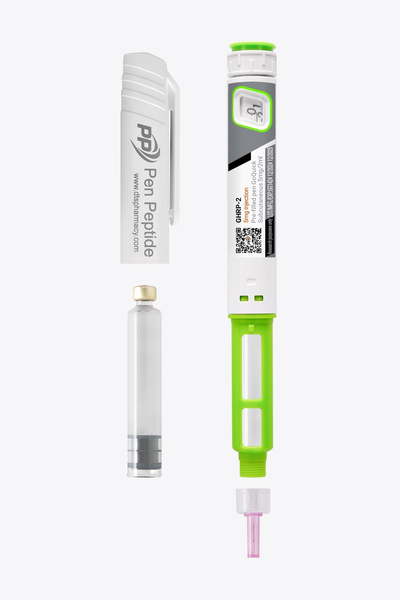 Peptida GHRP 2 în stilou