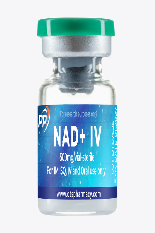 Flacon cu NAD+ 500 mg pentru administrare intravenoasă